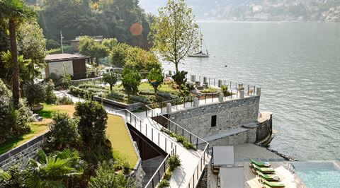 The show-stopping lakeside terrace: Il Sereno Lake Como