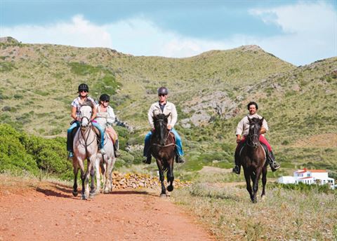 Equestrian adventures in Menorca