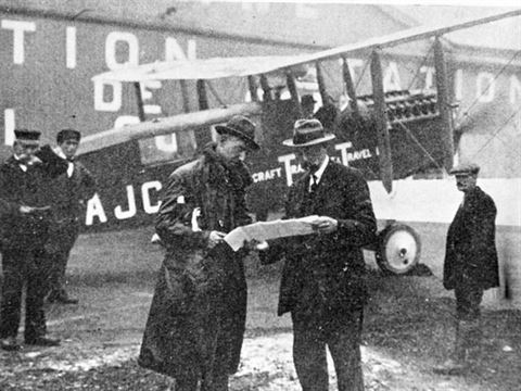 AT&T De Havilland DH4a G-EAJC at Hounslow Heath, 25 August 1919