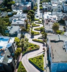 Lombard Street, San Francisco, USA