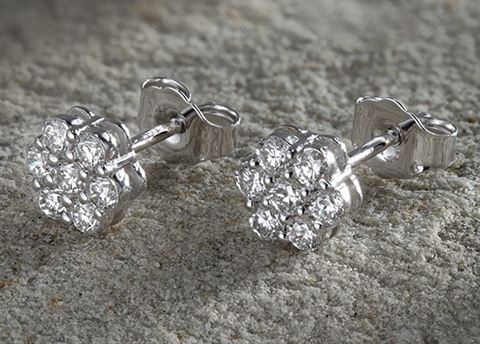 Win a pair of sustainable diamond earrings from The Diamond Store, worth £315