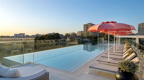 For Portuguese poolside moments: Renaissance Porto Lapo Hotel