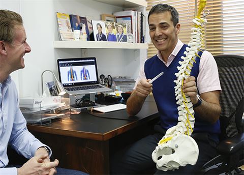 Get 50% off your first chiropractor consultation